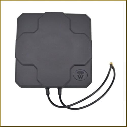 LTE outdoor 4G LTE MIMO antennaLTE dual polarization panel antenna SMA male connector (white or black) 20cm cable