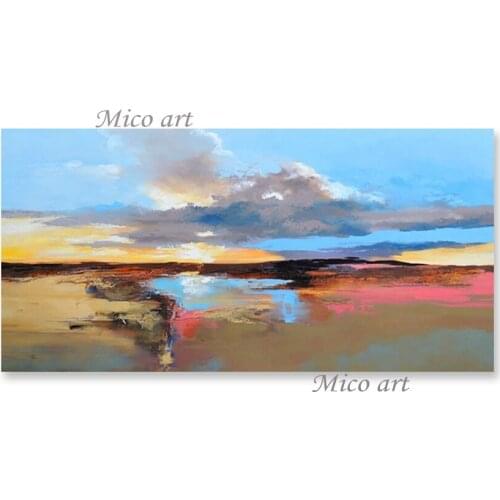 New 2020 Picture Abstract Art Hand-painted Wall Decor Canvas Oil Painting Entrance Decoration Wall Hangings Picture Artwork