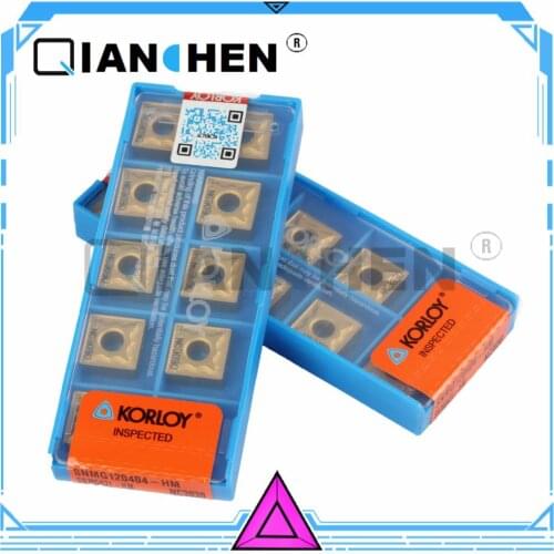 Original KORLOY SNMG120404-HM NC3030 (10pcs/lot) Cutting Tools Insert Hard Alloy Ashley