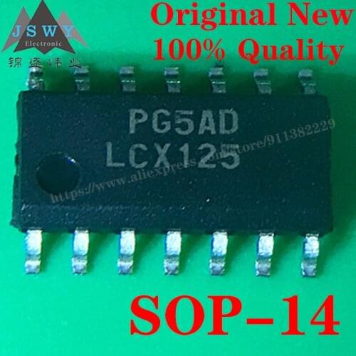 74LCX125MX Semiconductor Logic Set Circuit Buffer/Line Driver IC Chip Use the for module arduino nano Free Shipping 74LCX125MX
