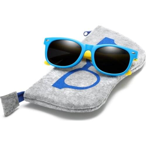 With Bag Rubber TR90 Children TAC Polarized Sunglasses Kids sunglasses polaroid sun glasses For Girls Boys Baby Glasses eyewear