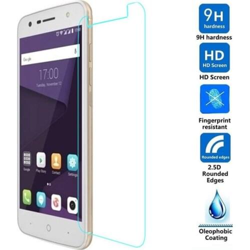 ShuiCaoRen For ZTE Blade V8 Lite Tempered Glass 9H Protective Film Explosion-proof LCD Screen Protector For ZTE Blade V8 mini