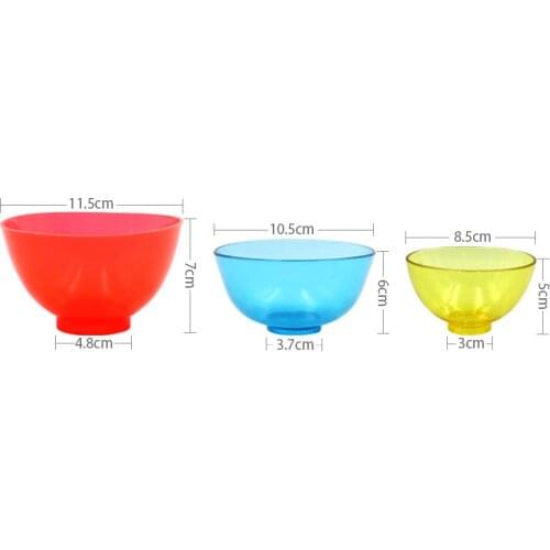 1pc Dental Medical Mixing Bowl Flexible Rubber Bowls Dental Lab Silicone Mixing Cup Oral Hygiene Teeth Whitening Tools