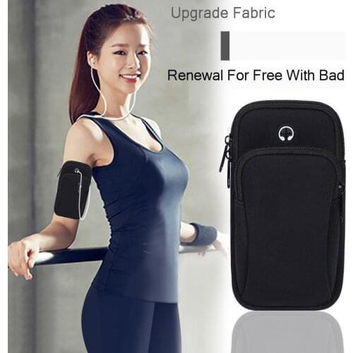 Sports Running Armband Bag Case Cover Running armband 6" Universal Waterproof Sport phone Holder Sport bag for iPhone Arm pouch