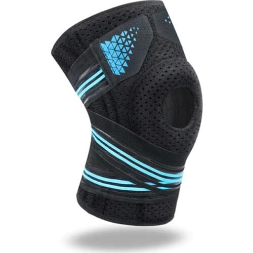 Sports Compression Knee Brace Support Stabilizer Silica Gel Patella Knee Pads For Arthritis Meniscus Joint Volleyball Kneepads