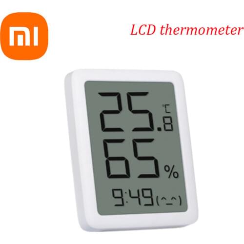 2020 New Youpin Miaomiaoce Screen LCD Large Digital Display Thermometer Hygrometer Temperature Humidity Sensor