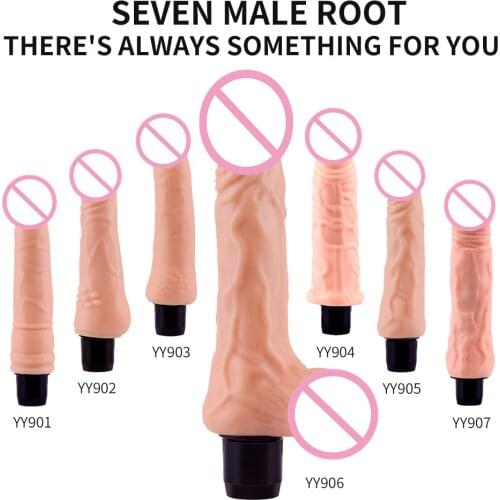 7 Type Vibrator Dildo Sex Toys For Women Big Penis Masturbation Massager Artificial Penis Dick Lesbian Vaginal Stimulation