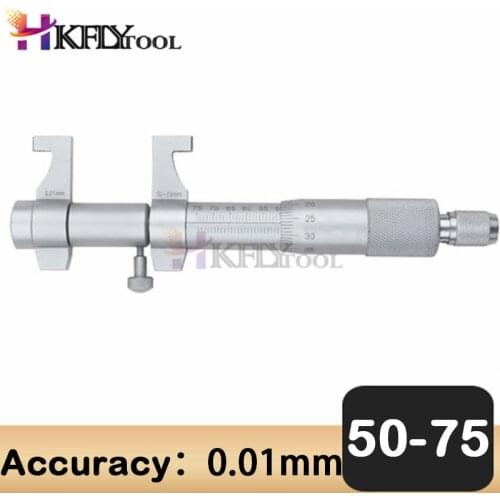 50-75mm Inside Micrometer Caliper Gauge Inside Micrometer For Inside Inside micrometer Measure the inner hole micrometer