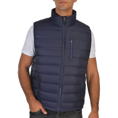 Winter Men Duck Down Vest Lesmart Light Puffer Jacket Sleeveless Coats Warm Gilet Autumn Windproof Duck Down Waistcoat
