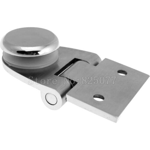 1PCS Stainless Steel Furniture Glass Bathroom clamp Glass Door Clamp 90 Degrees HM134