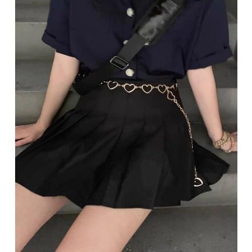 105cm Waistband Pants Classic Waist Chain Love Heart Hollow Girdle For Women Hip Hop Style Fashion Fine Waist Belts 2020 Trendy