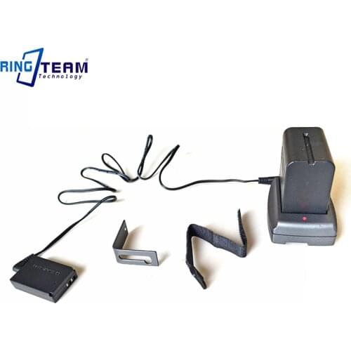 DC Adapter NP-F Battery Holder + DR-E12 Coupler (LP-E12) Replace ACK-E12 for Canon EOS M / EOS-M M2 M10 M50 M100 DSLR Cameras