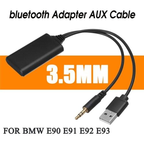 Car Wireless Bluetooth-Compatible Module Music For Bmw 3.5Mm Aux Interface Adapter USB Audio Auxiliary Receiver E90 E91 E92 E93