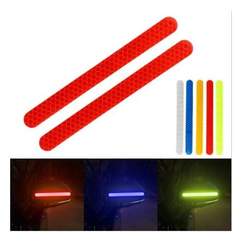 Car Rearview Mirror Reflective Stickers Warning Tape for Volvo XC60 V60 V40 V70 XC90 S90 V90 S80 S60 C30 C70 S40 V50