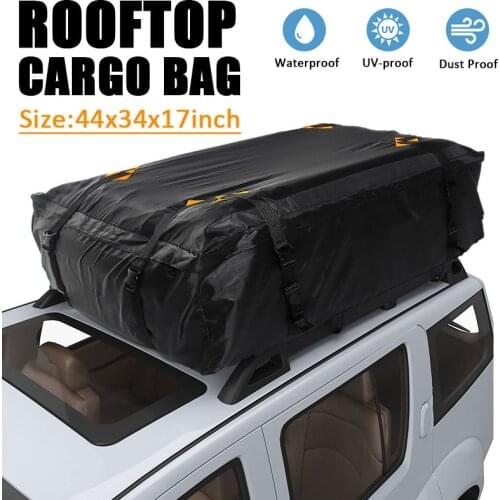 112X87X44cm Car Cargo Roof luggage bag for SUV Car Rooftop Luggage Carrier Storage Bag Travel Waterproof Sun Protection