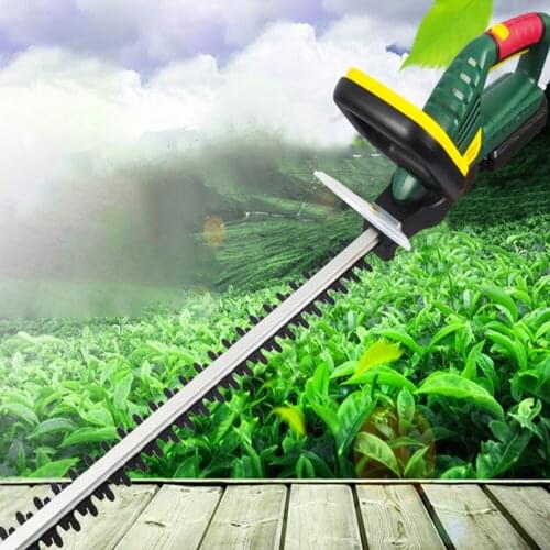Cordless Hedge Trimmer Pruning Machine 20V Household Garden Grass Cutter Electric Trimmer Tree Cutting Shear Tool YL-580E