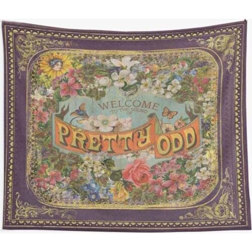 230x180cm large wall Tapestry"Welcome to The Sound of Pretty Odd "home living room bedroom wall art Decor Background Cloth