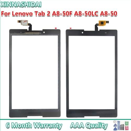 For Lenovo Tab 2 A8-50F Tab2 A8-50LC A8-50 Touch Screen Digitizer Sensor Glass panel Replacement Parts