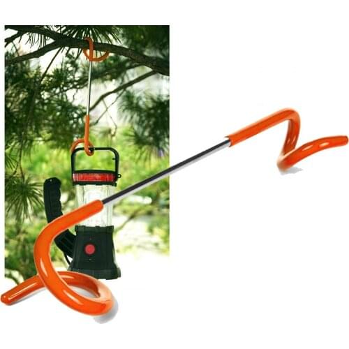 Camping Outdoor Equipment Metal Hook S Type Two-Way Universal Hanging Rack Multifunctional Hooks For Camp Hiking Fishing