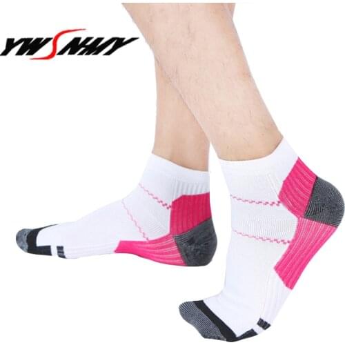 1Pair Men Women Compression Socks Plantar Fasciitis Socks Anti-Fatigue Massage Medical Ankle Foot Sock Unisex Breathable Socks