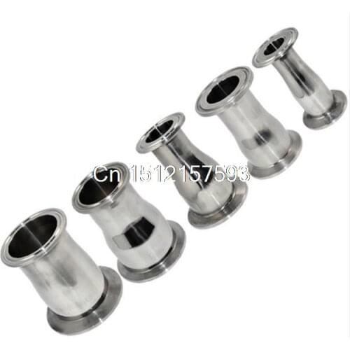 76MM to 63MM 3"to 2.5" Sanitary Ferrule Reducer Fitting SS304 to Tri Clamp NEW