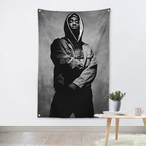 Rock Band Posters Banners Flags Hip hop\Jazz\Reggae\Heavy Metal Music Poster Tapestry Hanging Painting Background Decor Cloth A3
