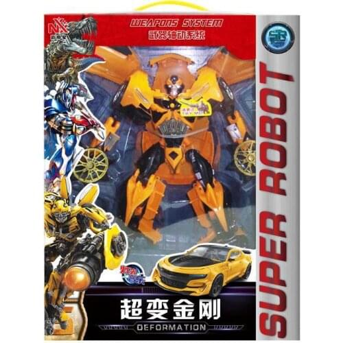 Sounding Light Transformation Robot Mighty God of War Autobots Deformation Car Model Collections Action Figure