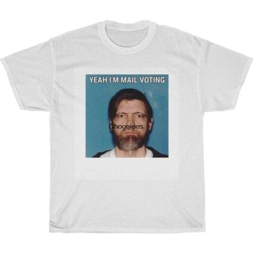 Yeah I&x27m Mail Voting UNABOMBER Ted Kaczynski meme Chiffon Top For Men And Women