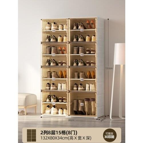 Folding Shoe rack simple portable bedroom dormitory multi-function space saving shoe rack shoes organizers rack multilayer