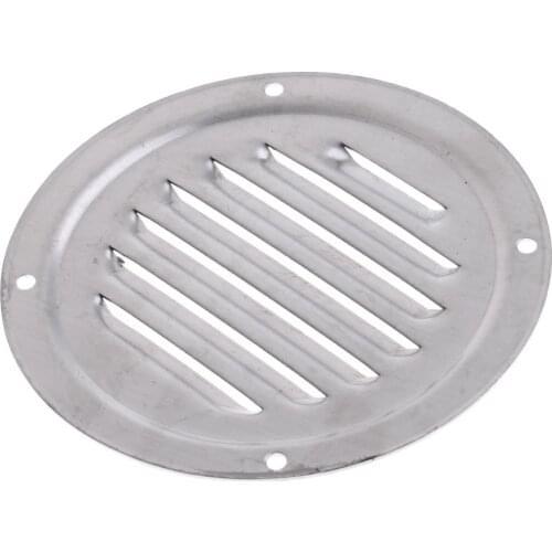 Heavy Duty 4 Inch Round Stainless Steel Louvered Vent Grill Cover Air Marine Boat Vent Ventilation Accessories
