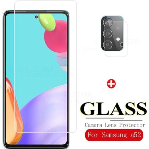 Samsun A52 Glass Screen Protect For Samsung Galaxy A52 Protective Glass Camera Lens For Galaxy a52 a 52 52a Cover films 6.5