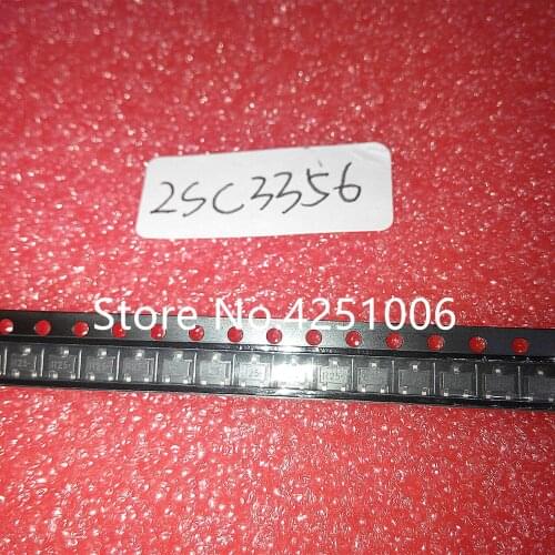 100 Pieces SC3356 C3356 Screen Printing R25 SOT-23 NPN Chip Triode