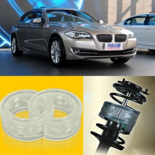2pcs Power Front /Rear Shock Suspension Cushion Buffer Spring Bumper For BMW 530LI