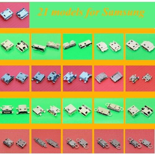 21Models for Samsung I9000 I9100 I9200 I9300 S3 S4 S5 Note3 4 N7100 phone charging port,Micro USB jack socket connector