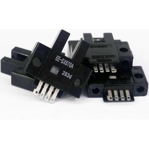5pcs NPN DC5-24V 100mA Slotted Optical Switch EE-SX670A 5MM Photoelectric Sensor
