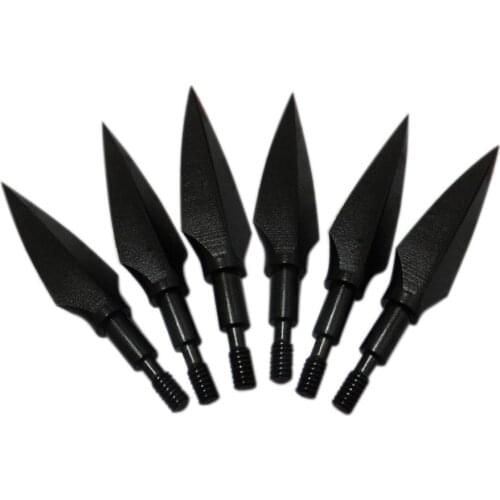 6-50pcs Steel Broadheads 150 Grain Arrow Heads Tips Arrow Points Archery Hunting
