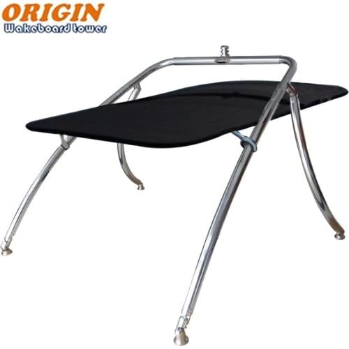 Origin advancer wakeboard tower/2.25" tube/polished/ plus Reborn tower bimini