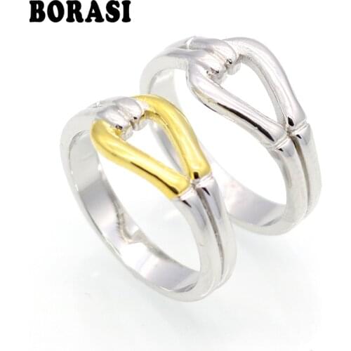Женские серебряные кольца BORASI China At AliExpress