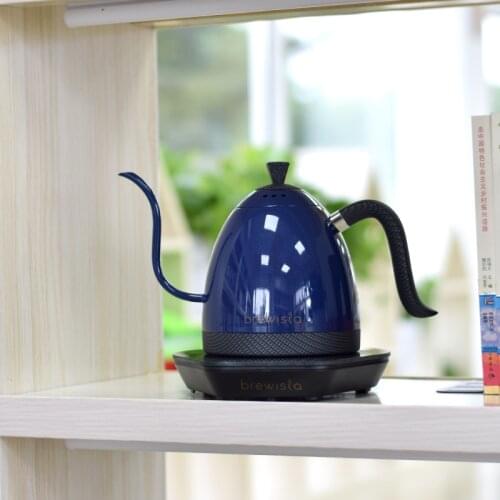 220VElectric coffee pot Fine mouth brew coffee pot Pour Over Coffee Tea Kettle Gooseneck Pot600ml