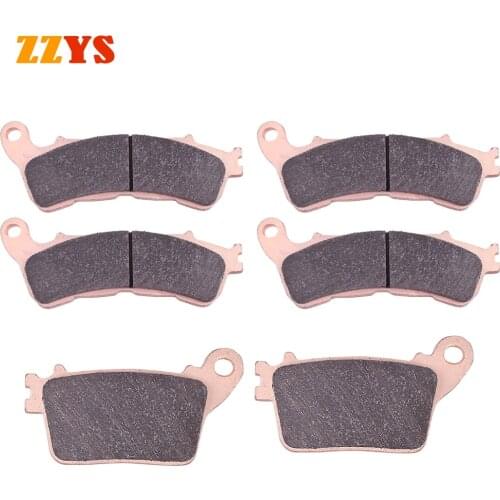 600CC Motorcycle Front Rear Brake Pads Set For HONDA CB600 CB600F CB 600 2007-2013