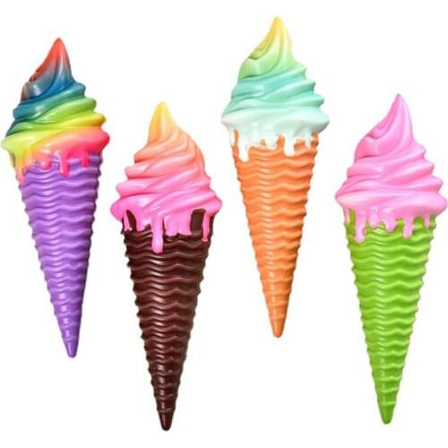 Jumbo Cute Cartoon Peach Orange Banana Cans Squishy Slow Rising Soft Squeeze Toys Kawaii Bread Cake Charms Gift 12.5*7 CM