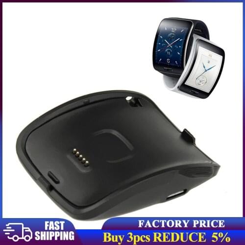 Portable quick charging with usb cable, Charging Dock Charger Cradle for Samsung Galaxy Gear S Smart Watch SM-R750