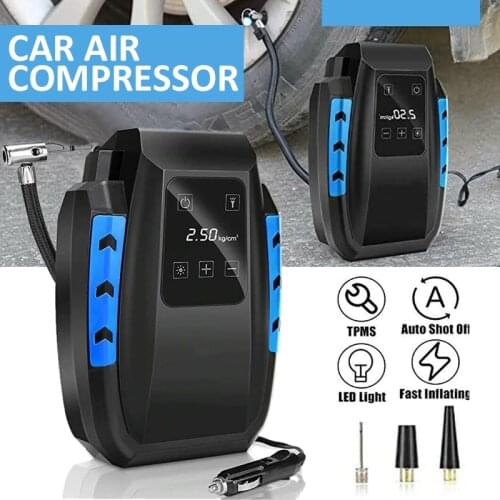 Portable New 12V 150PSI Intelligent Digital Car Air Pump Compressors Digital Tire Pump For Bicycle Inflatable Boat