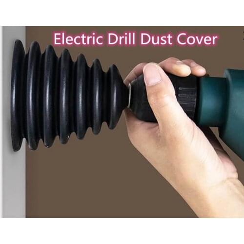 Premium Electric Drill Dust Cover Rubber Impact Hammer Drill Dust Collector Dustproof Device Power Tool Accessories