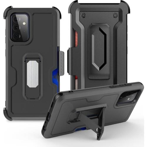 Heavy Duty Shockproof Rugged Case For Samsung Galaxy A52 5G Cases Belt Clip Protective Cover For Galaxy A72 5G Kickstand Case