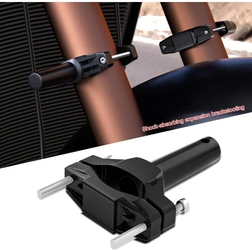 Universal Motorcycle Headlight Mount Bracket Bumper Fork Stand Extension Pole Frame Support Spotlight Mounting Holder