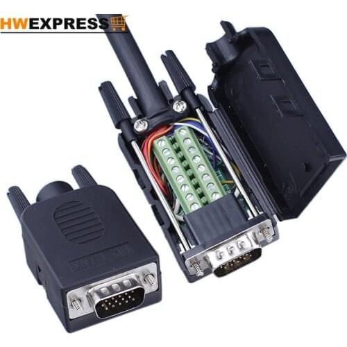 VGA Avoid Welding Head DB15 3Row 15 Needle General Head Mother Head Graphoscope Projector Connector