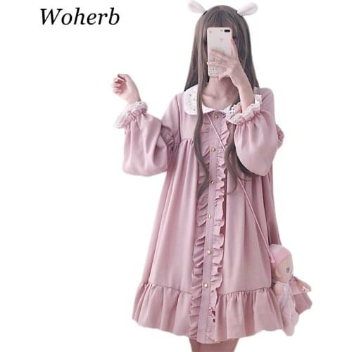 Woherb Pink Summer Dresses