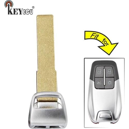 KEYECU for Ferrari 488 GTB 2016 2017 2018 Replacement Emergency Insert Car Key Blade Case Fob