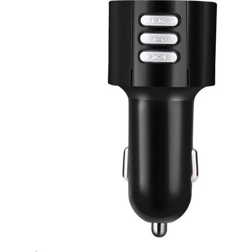 1pc Car Mp3 Bluetooth Player Hands-free Car Fm Transmitter Music Player Car Charger